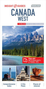 Title: Insight Guides Travel Map Canada West, Author: Insight Guides