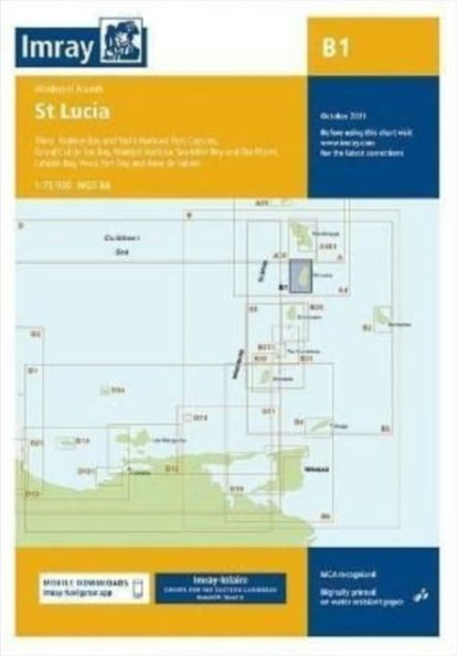 Imray Chart B1: St Lucia