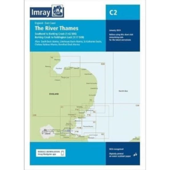 Imray Chart C2: The River Thames