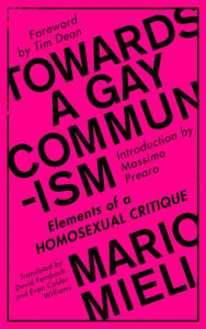 Title: Towards a Gay Communism: Elements of a Homosexual Critique, Author: Mario Mieli