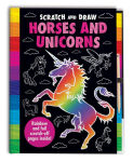 Alternative view 1 of Scratch and Draw Horses and Unicorns