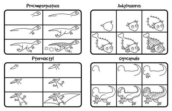 How to Draw 101 Dinosaurs