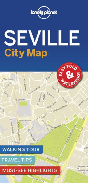 Lonely Planet Seville City Map