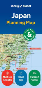 Textbook ebooks free download Lonely Planet Japan Planning Map 2 (English literature) by Lonely Planet PDF 9781787015876