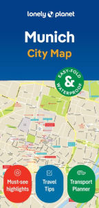 Title: Lonely Planet Munich City Map, Author: Lonely Planet