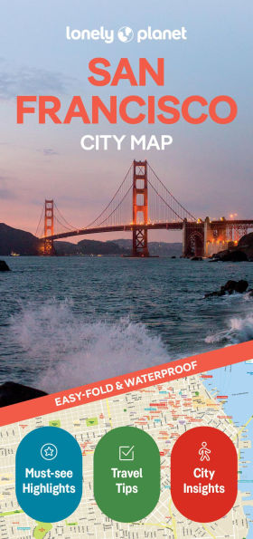 Lonely Planet San Francisco City Map