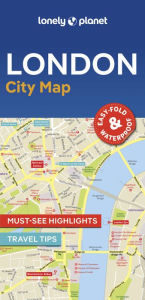 Title: Lonely Planet London City Map, Author: Lonely Planet