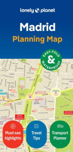 Title: Lonely Planet Madrid City Map, Author: Lonely Planet