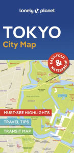 Title: Lonely Planet Tokyo City Map, Author: Lonely Planet