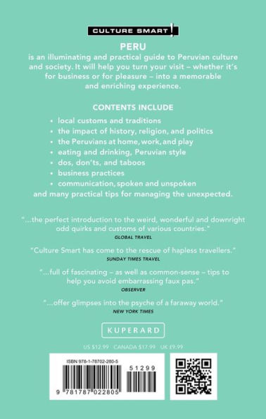 Peru - Culture Smart!: The Essential Guide to Customs &