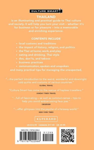 Thailand - Culture Smart!: The Essential Guide to Customs &