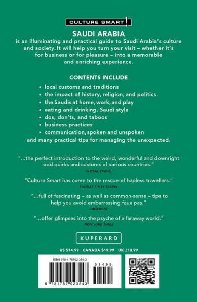 Saudi Arabia - Culture Smart!: The Essential Guide to Customs &