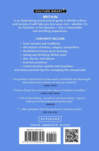 Britain - Culture Smart!: The Essential Guide to Customs &