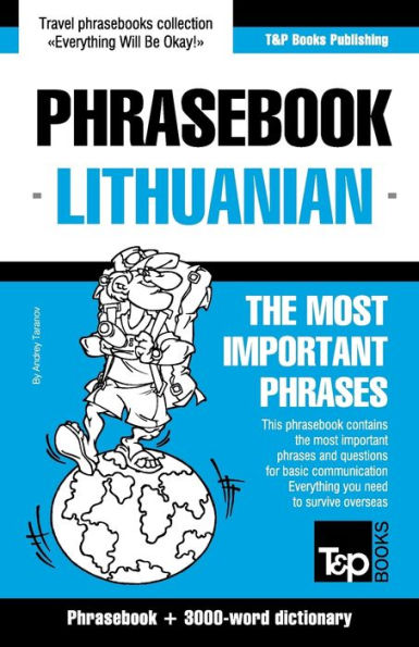 English-Lithuanian phrasebook & 3000-word topical vocabulary