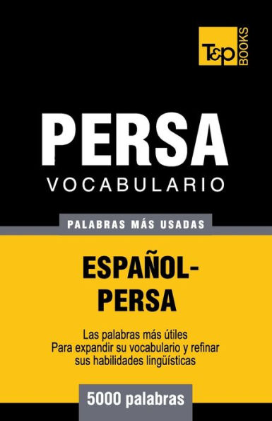 Vocabulario Espaï¿½ol-Persa - 5000 palabras mï¿½s usadas
