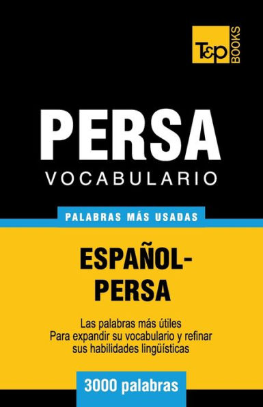 Vocabulario Espaï¿½ol-Persa - 3000 palabras mï¿½s usadas