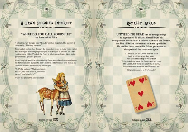 Alice in Puzzleland: Fall Down, Down, Down Through the Keyhole Where a Wonderland of Puzzles and Riddles Awaits
