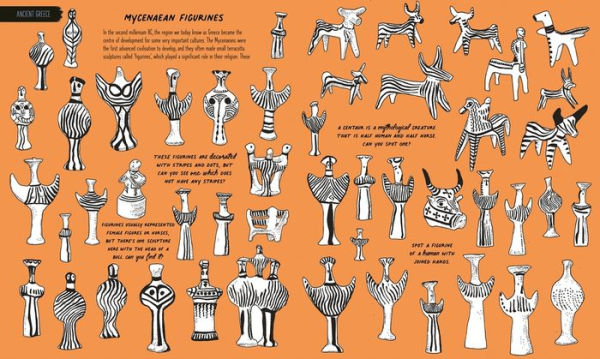Amazing Ancient Art: A Seek-and-Find Activity Book