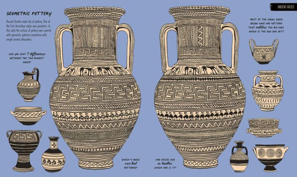 Amazing Ancient Art: A Seek-and-Find Activity Book