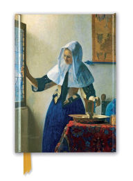 Title: Johannes Vermeer: Young Woman with a Water Pitcher (Foiled Journal), Author: Flame Tree Studio