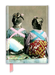 Title: Japanese Dancers Wearing Traditional Kimonos (Foiled Journal), Author: Flame Tree Studio