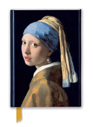 Title: Johannes Vermeer: Girl with a Pearl Earring (Foiled Journal), Author: Flame Tree Studio