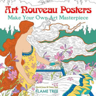 Title: Art Nouveau Posters (Art Colouring Book): Make Your Own Art Masterpiece, Author: Daisy Seal