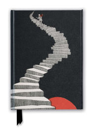 Title: British Library: Hans Christian Andersen, A Figure Walking up a Staircase (Foiled Journal), Author: Flame Tree Studio