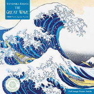 Title: Adult Sustainable Jigsaw Puzzle Hokusai: The Great Wave: 1000-pieces. Ethical, Sustainable, Earth-friendly