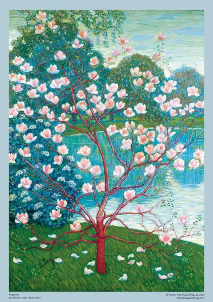 Wilhelm List - Magnolia Tree 1000 Piece Jigsaw Puzzle