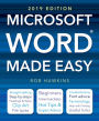 Microsoft Word Made Easy 2019 Ed.