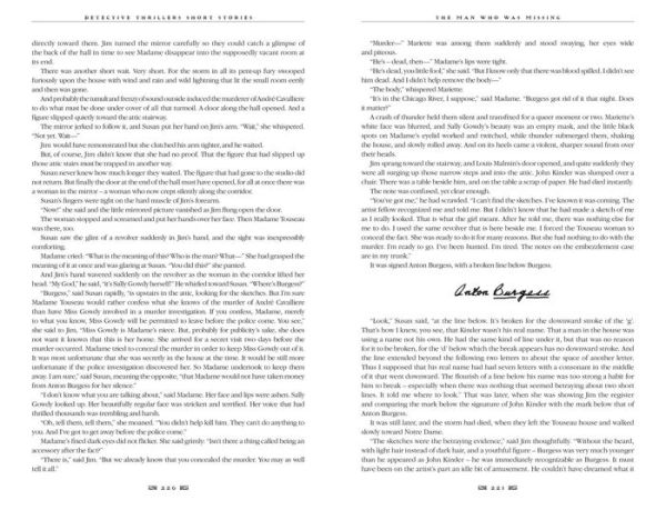 Detective Thrillers Short Stories