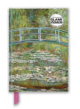 Claude Monet: Bridge over a Pond of Water Lilies (Foiled Blank Journal)