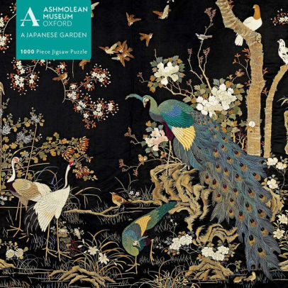 Adult Jigsaw Puzzle Ashmolean Museum Embroidered Hanging With Peacock 1000 Piece Jigsaw Puzzles By Flame Tree Studio Barnes Noble