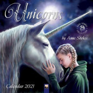 Unicorns by Anne Stokes Wall Calendar 2021 (Art Calendar)