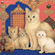 Ivory Cats by Lesley Anne Ivory Wall Calendar 2021 (Art Calendar)