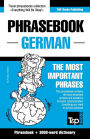 English-German Phrasebook and 3000-word topical vocabulary