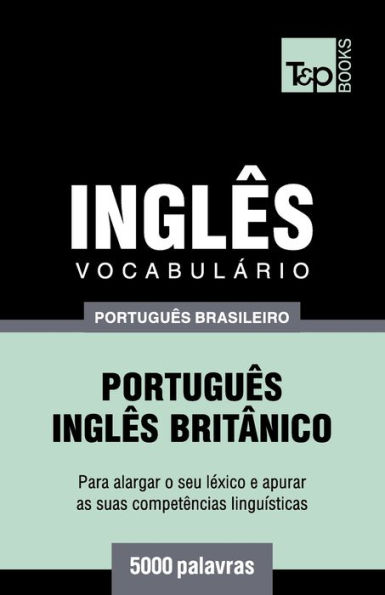 Vocabulï¿½rio Portuguï¿½s Brasileiro-Inglï¿½s