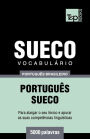 Vocabulï¿½rio Portuguï¿½s Brasileiro-Sueco - 5000 palavras