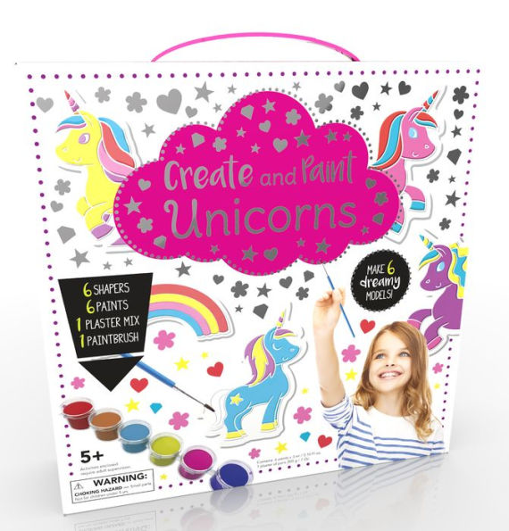 Cute and Creative Kit - Make and Paint Unicorn & Friends