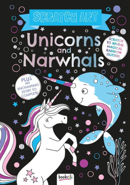 Scratch Art Fun: Unicorns and Narwhals