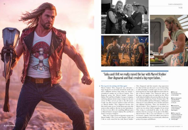 Marvel's Thor 4: Love and Thunder Movie Special Book