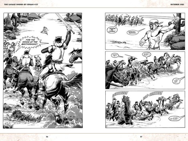 The Savage Sword of Conan: The Original Comics Omnibus Vol.9