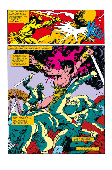 Conan The Barbarian: The Original Comics Omnibus Vol.5