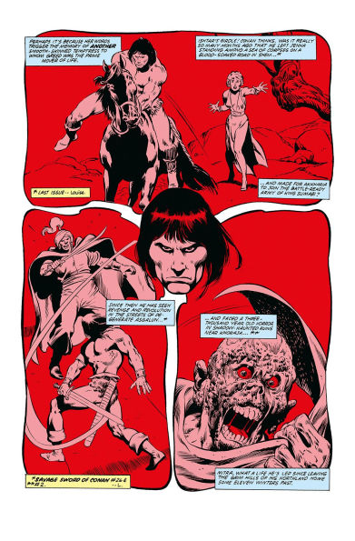 Conan The Barbarian: The Original Comics Omnibus Vol.5