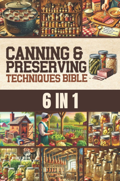 Canning & Preserving Techniques Bible: The Timeless Guide Passed Down Through Generations to Safely Preserve Foods at Home Canning, Pickling, Smoking, Curing, Fermenting, Drying & Root Cellaring