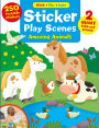 Sticker Play Scenes: Amazing Animals: 250 Reusable Stickers, 2 Giant fold-out scenes