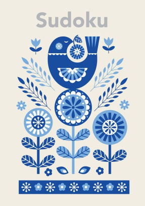 Floral Notebook Sudoku 3paperback - 