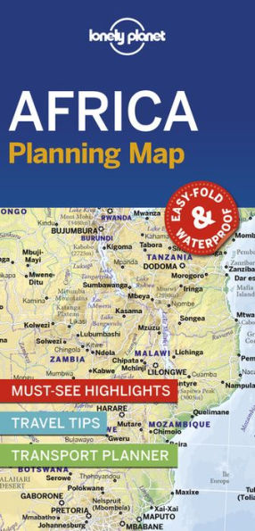 Lonely Planet Africa Planning Map