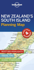 Title: Lonely Planet New Zealand's South Island Planning Map, Author: Lonely Planet
